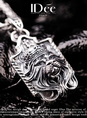 法国IDee轻奢潮饰品吊坠925纯银