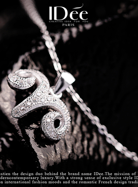 情人节礼物个性艺术项链吊坠饰品