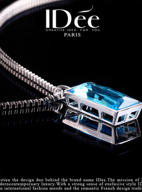 法国idee银饰项链男士