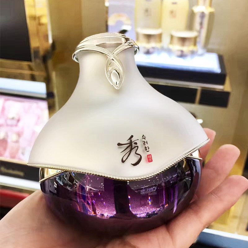 韩国lg秀雅韩(秀丽韩)礼盒桑黄眼霜 七七妈美妆优选 原丫头美妆眼霜