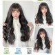 Aifei wig piece seamless fluffy long curly hair extensions