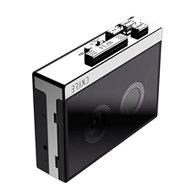 Bluetooth drive with body listening card with player automatic turning face nostalgic retro stereo tape player