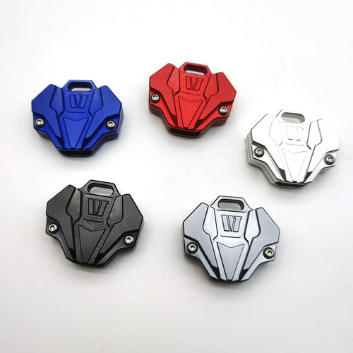 适用于豪爵摩托车VF100/125钥匙套DF150/GZS150NK150铝合金锁匙壳 - 图3