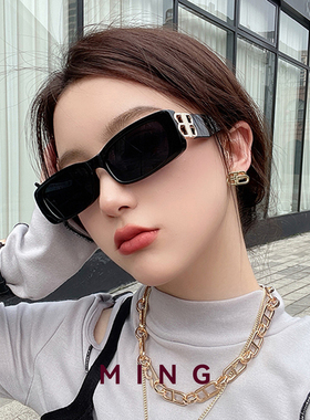 偏光方形欧美男女同款大标太阳镜
