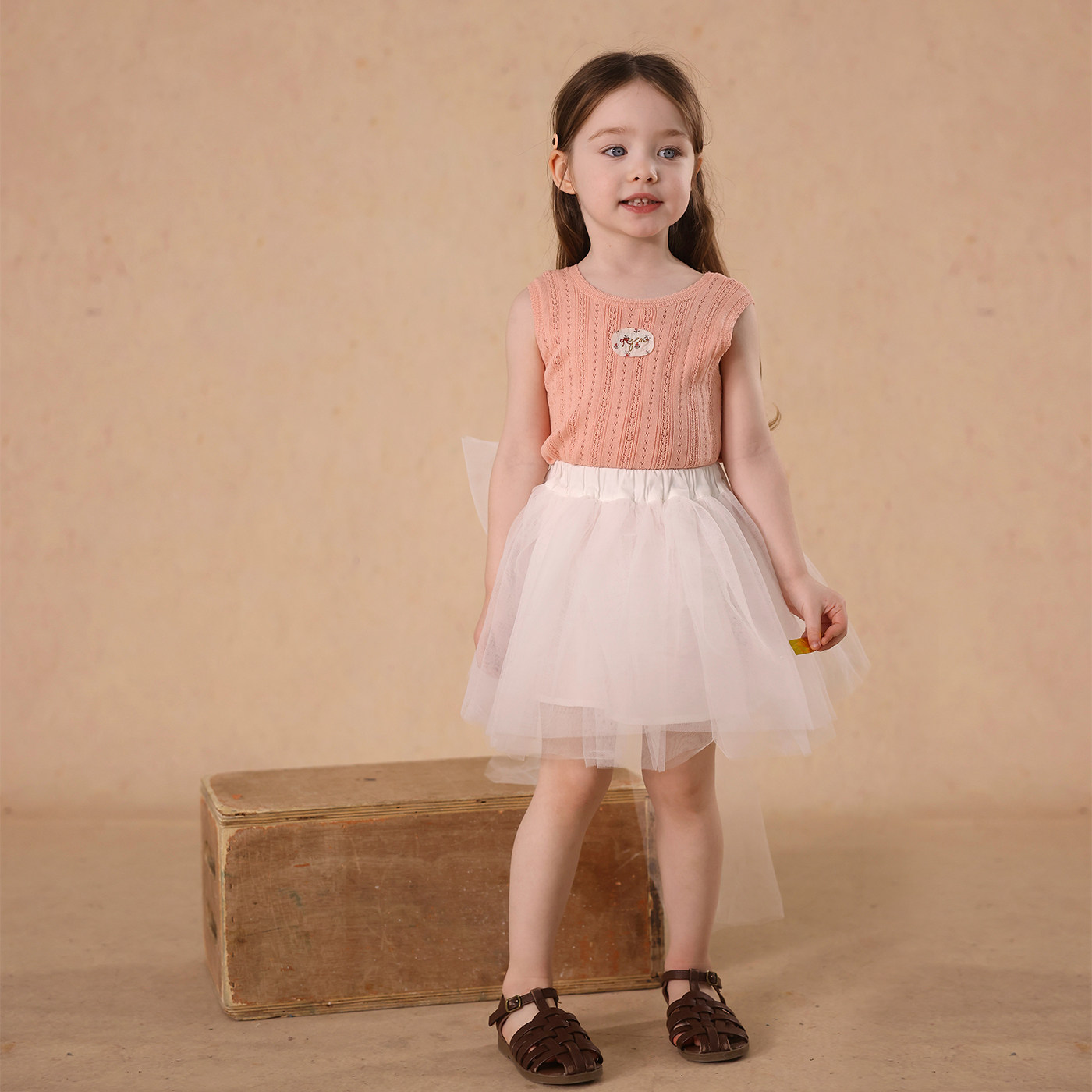 允儿妈女童夏季韩系蝴蝶结纱纱短裙宝宝洋气生日裙半裙儿童裙子潮,淘宝优惠券,粉丝福利购,淘宝优惠卷