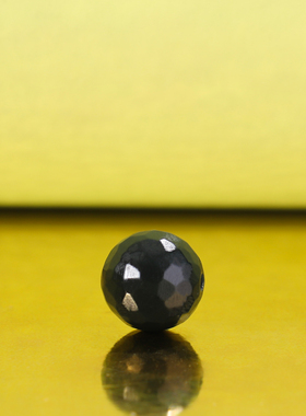 正品新疆和田玉塔青散珠