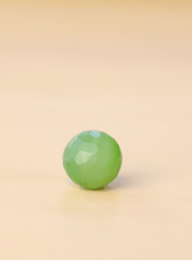 俄料碧玉粉青苹果绿散珠无相珠