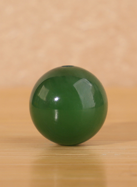 俄料碧玉圆珠单珠精品精选菠菜绿