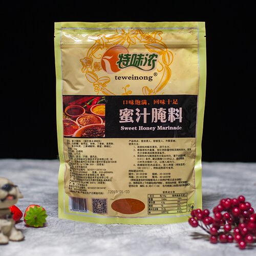 蜜汁 特味浓蜜汁腌料 奥尔良烤鸡翅腌料1KG 烤鸡翅鸡腿烧烤 - 图0