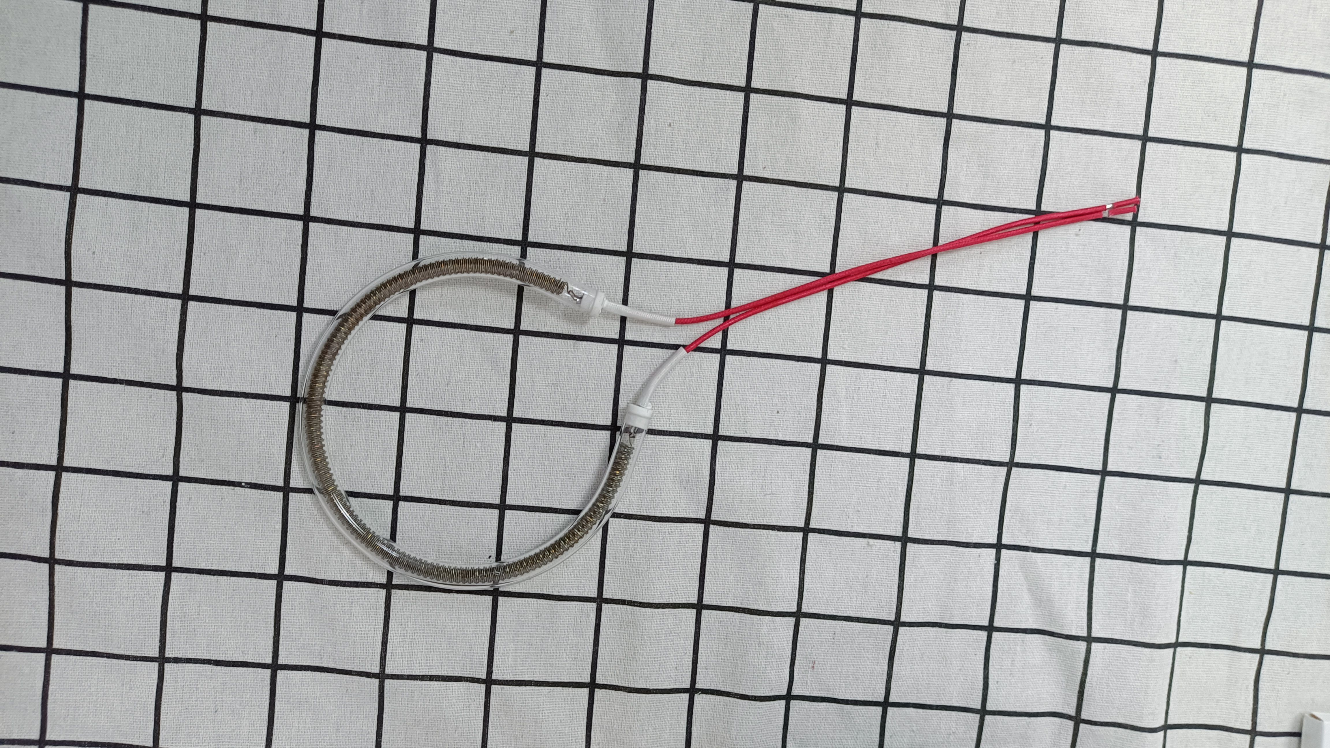 碳晶管外径13厘米内径11厘米功率1200w-1400w合适空气炸锅用玻璃-图0