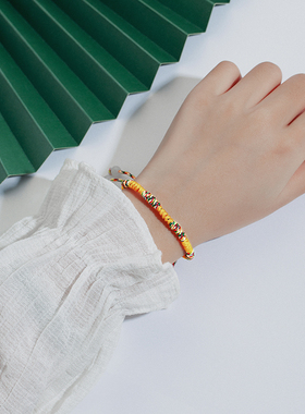 民族风端午节五彩编织手绳