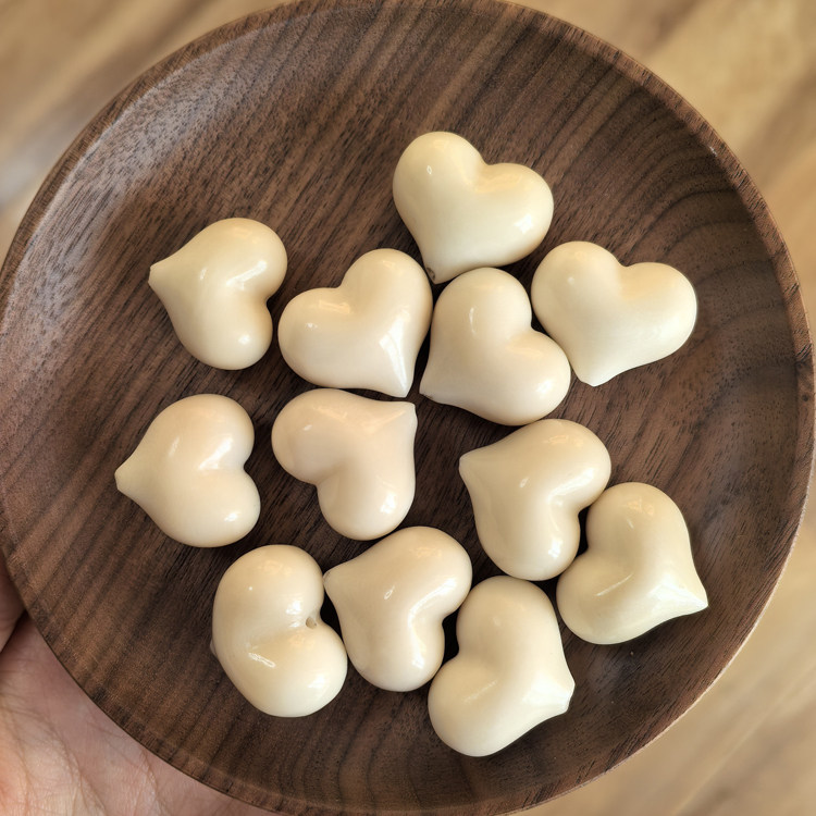 象牙果烤面包屁桃diy配件手工编织手绳项链文玩佛珠小熊配饰隔珠,淘宝优惠券,粉丝福利购,淘宝优惠卷