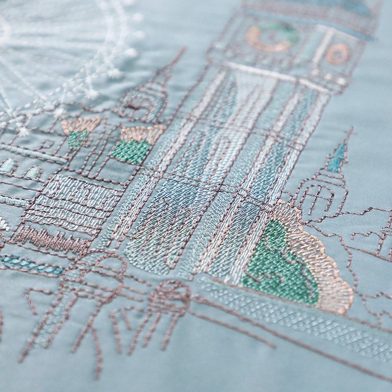 富安娜120支双股长绒棉全棉床单 富安娜床品套件/四件套/多件套
