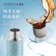Fullon pure titanium thermal insulation cup stew tea cup
