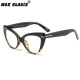 European and American new street style retro large frame cat eye sunglasses