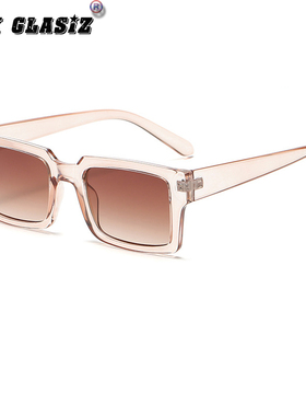 港式复古新款长方形街拍防紫外线