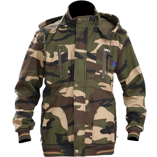 Флисовый трендовый камуфляжный утепленный удерживающий тепло хлопковый комплект для работы, защита от ожогов