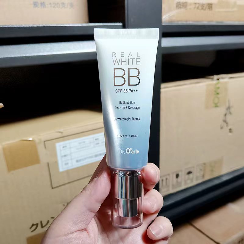 韩国奥拉克真之白亮白BB霜40ml  粉底防晒SPF35 PA++ 自然色裸感 - 图0