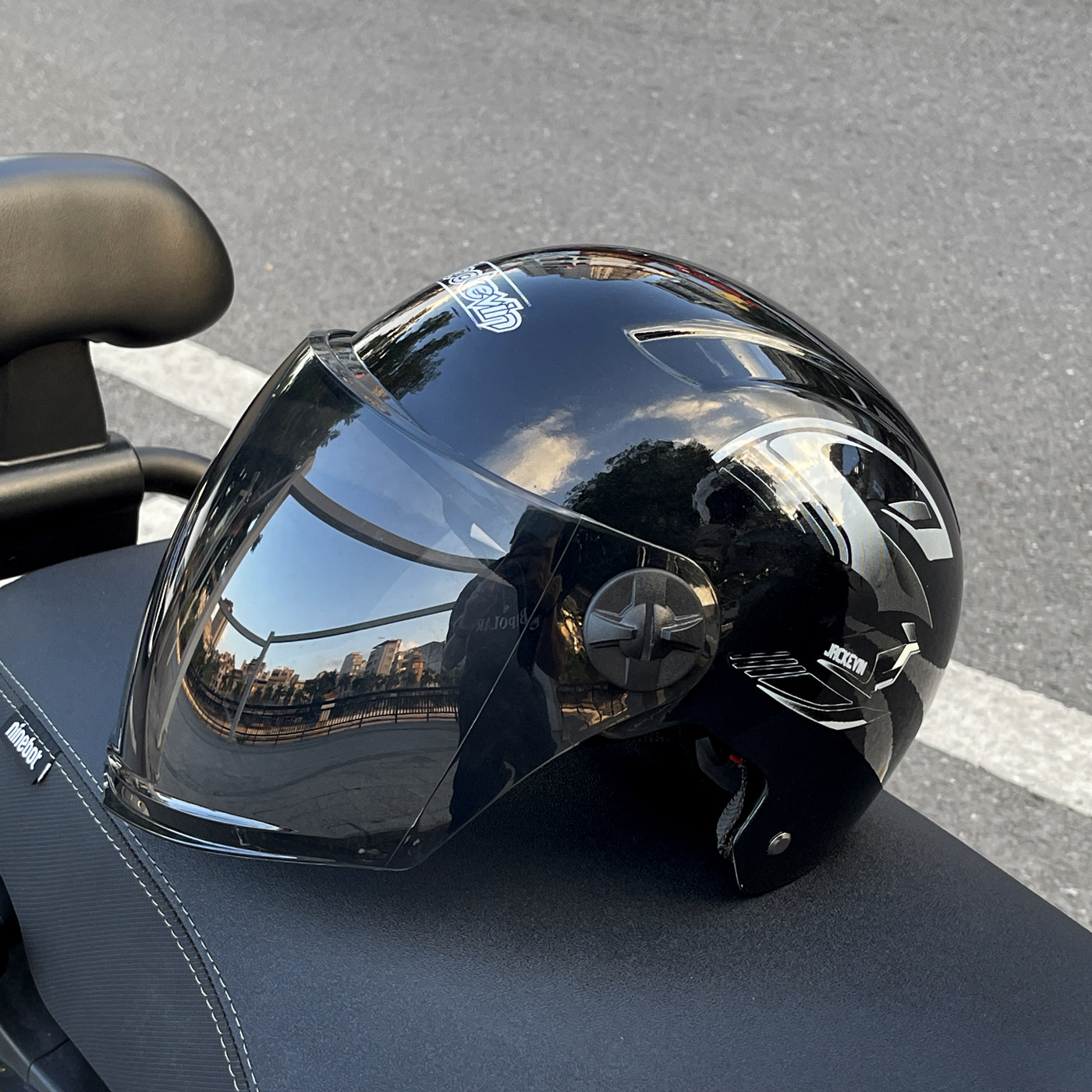 3C new national standard sun protection cool motorcycle half helmet