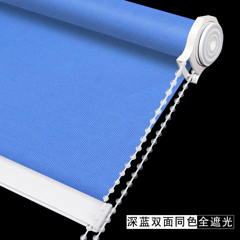 2026 новое sliding curtains без punched установка спальня кухня ванная офис солнцезащитные рулонные жалюзи полная затемнение