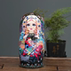 Russian matryoshka 10-layer genuine air-dried basswood Harbin tourist souvenir holiday gift ornament for children