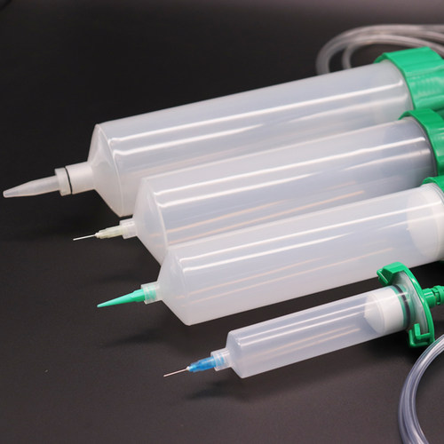 加厚型点胶机打胶筒多规格5CC至500CC美式点胶针筒活塞适配器 - 图0