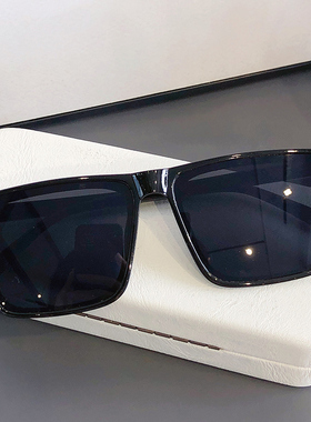 墨镜男士开车潮流高级感大脸方形网红款黑色太阳眼镜防紫外线强光