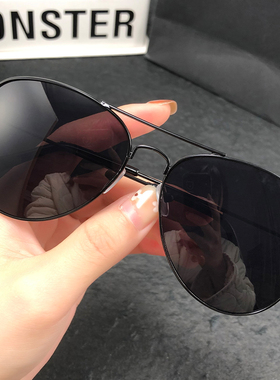 别人看不到眼睛 反光墨镜女男太阳镜眼镜潮网红开车偏光防紫外线