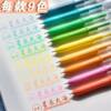 Painting master pens in various colors Morandi color