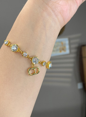 七星镶钻手链闺蜜气质手饰女士时尚高级感轻奢小众设计精致礼物