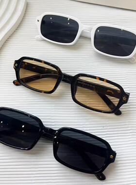 方形小框眼镜个性时髦可配度数镜