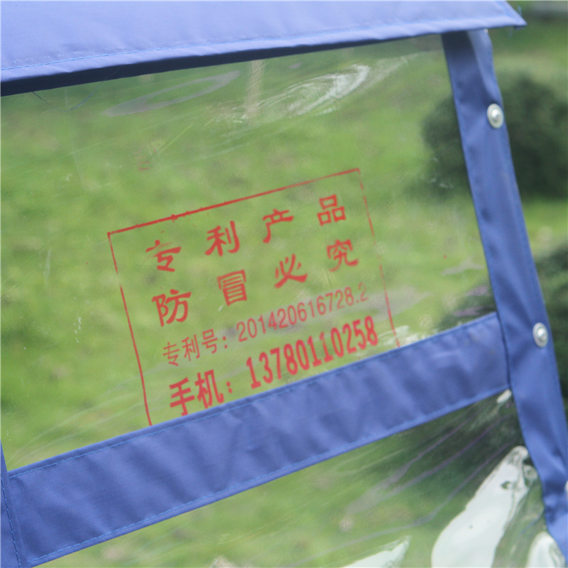 电动摩托车雨棚蓬篷新款防雨防晒遮阳伞电瓶自行车挡风罩夏天雨伞 - 图2