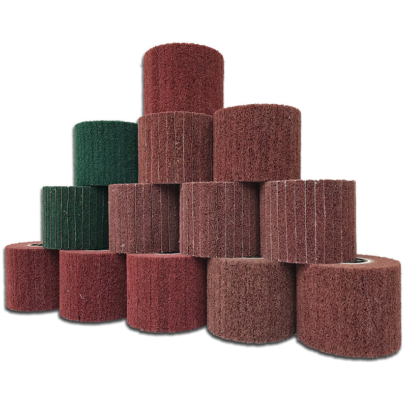 十字拉丝轮不锈钢拉丝机抛光轮百洁布打磨金属拉丝抛光纤维尼龙轮,淘宝优惠券,粉丝福利购,淘宝优惠卷