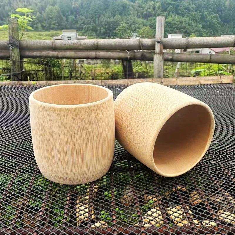 碳化竹杯竹茶杯竹制个人品茗杯日式个人茶杯自然材质水杯,淘宝优惠券,粉丝福利购,淘宝优惠卷