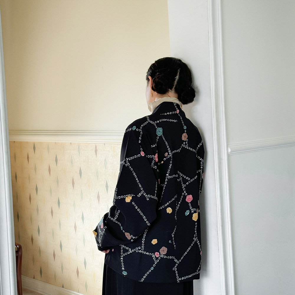 阿梅学姐｜巨好穿的明制方领窄袖套装 秋冬汉服上衣有口袋杉水集,淘宝优惠券,粉丝福利购,淘宝优惠卷