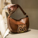Bei Baobao's new large-capacity dumpling bag for work and commuting, Korean style fashionable crossbody shoulder bag for women