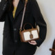 Beibao bag fashionable contrasting color commuting versatile small square bag
