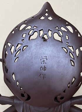 日本先崎荣伸作千手观音铜佛像，重13千克左右，高67cm，宽31