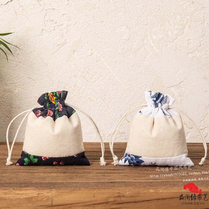 端午锦囊香包空袋子空袋随身装中药棉麻小布袋抽绳可爱迷你,淘宝优惠券,粉丝福利购,淘宝优惠卷