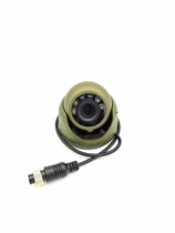 Vehicular Metal Hemisphere Audio Camera 720P angle 100 degrees