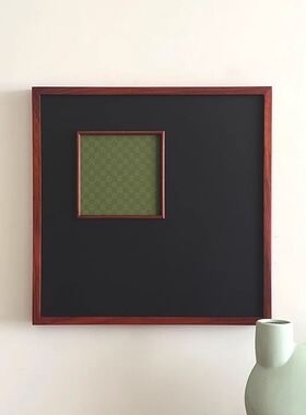 卧室玄关中古风立体手工麻布小众
