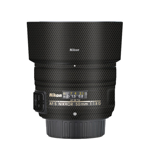 漫步驴适用于尼康AF-S 50F1.8G镜头保护贴膜全包改色膜无痕3M贴纸 - 图2