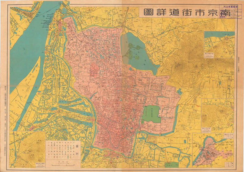 【舆图司】1949年南京市街道详图 南京街道老地图 电子图片 - 图0