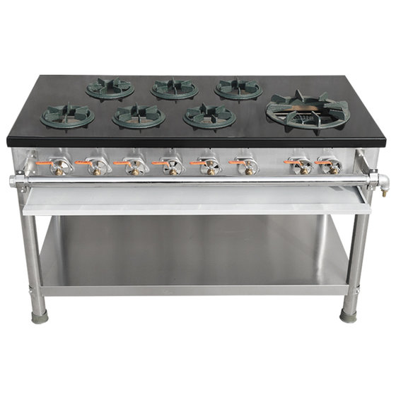 Korean claypot casserole stove 468 multi-head gas natural gas braised chicken rice special strong fire commercial