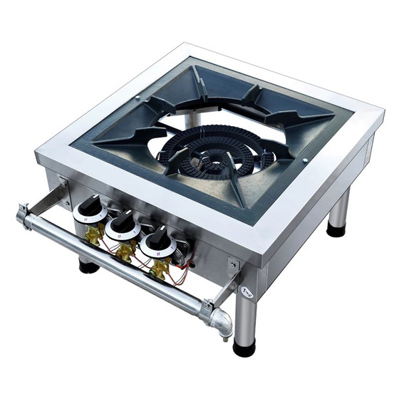 Fierce gas Korean-style low soup stove commercial short-legged stove stewed meat stove high soup gas natural gas single double double