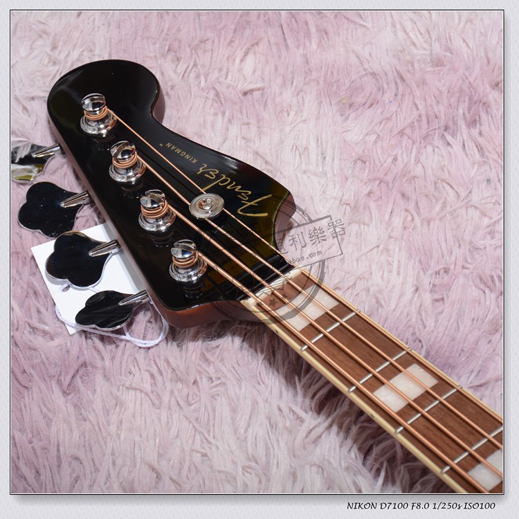 标价88折Fender芬达 Kingman Bass 097 0743 106电木贝司木贝斯-图0