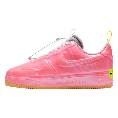 Nike Air Force 1 AF1果冻粉黑绿白橘海绵泡泡空军一号板鞋CV1754-图3