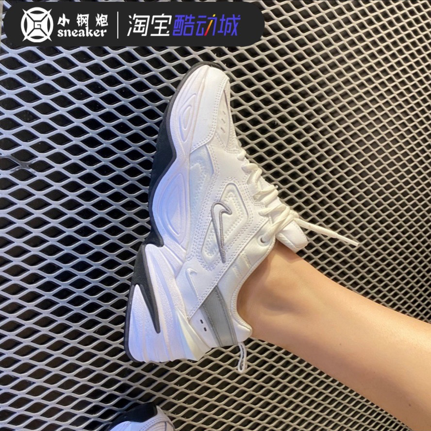 Nike M2K Tekno黑白男女情侣复古休闲老爹鞋耐克m2k BQ3378-100-图1