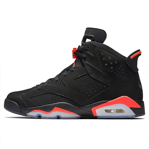 AIR JORDAN AJ6 乔6黑红高帮 19复刻 红外线 篮球鞋 6384664-060 - 图3