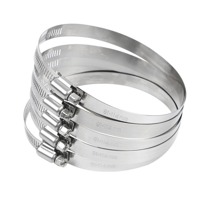 Stainless steel American cross-fixed throat hose